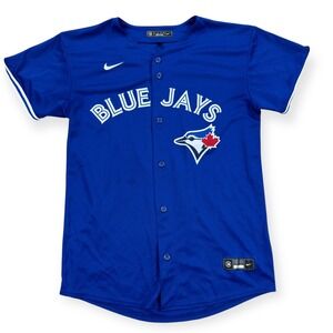 Toronto Blue Jays Baseball Jersey Nike NLB Home Away Youth XL Royal Blue Youth